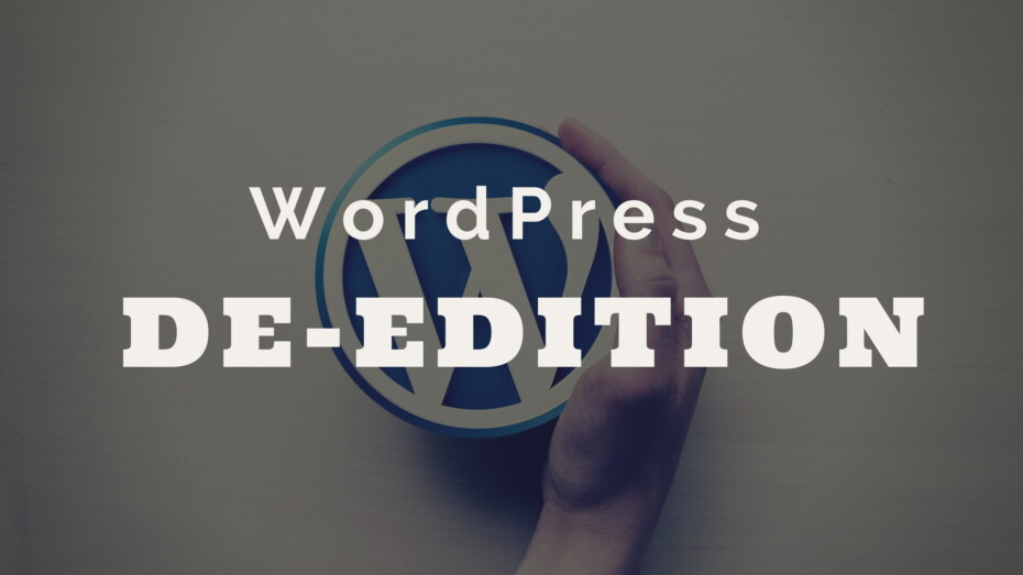 WordPress-DE-Edition