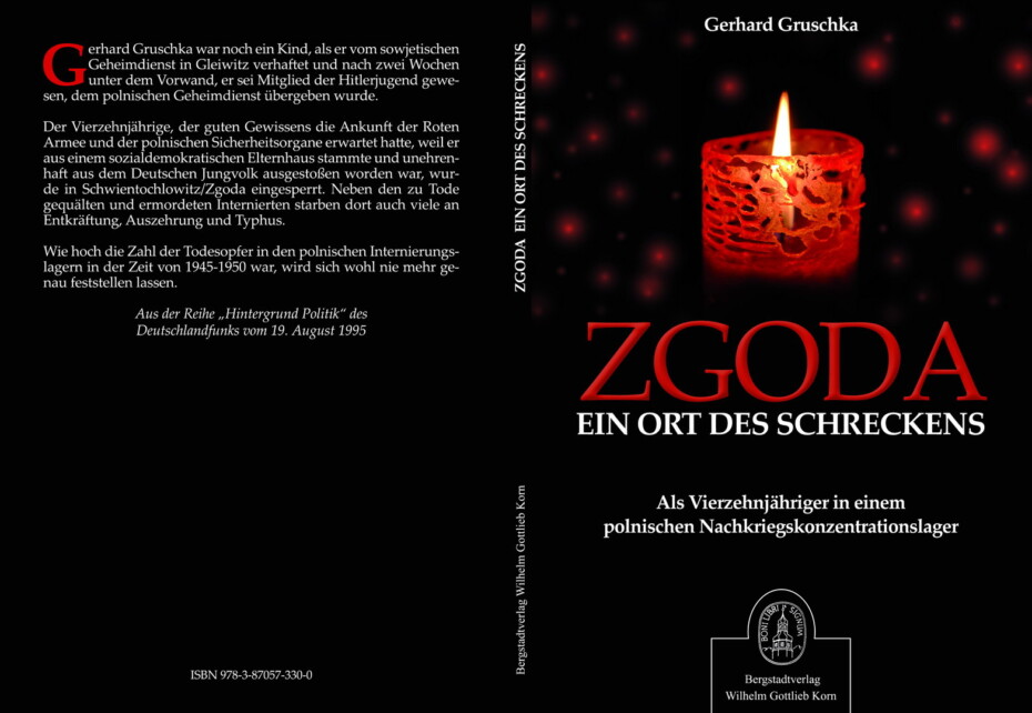 Buchcover ZGODA Ein Ort des Schreckens Gerhard Gruschka Bergstadtverlag Wilhelm Gottlieb Korn