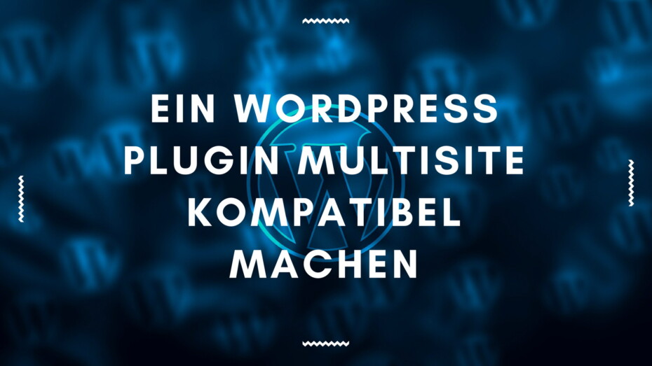 Ein WordPress Plugin Multisite kompatibel machen